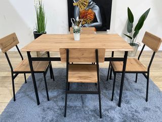 RECIBE GRATIS - Mesa Comedor o Cocina con Sillas