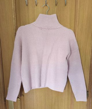 Jersey rosa de punto (talla 2XS)