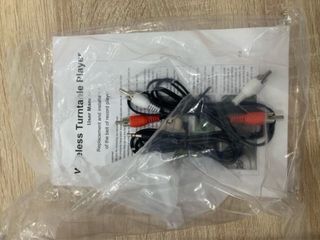 Tocadiscos Inalámbrico Bluetooth Naranja