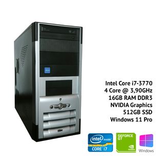 PC Computer fisso i7 16GB RAM 512GB SSD WIN11