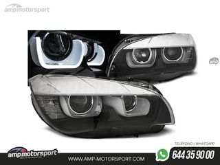 FAROS DELANTEROS OJOS DE ANGEL LED U PARA BMW X1 E84