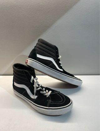Tenis Vans Sk8-Hi Negro/Blanco
