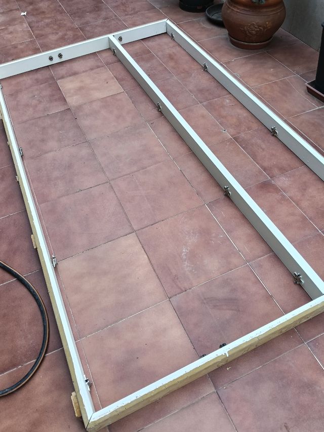 Frente de armario blanco