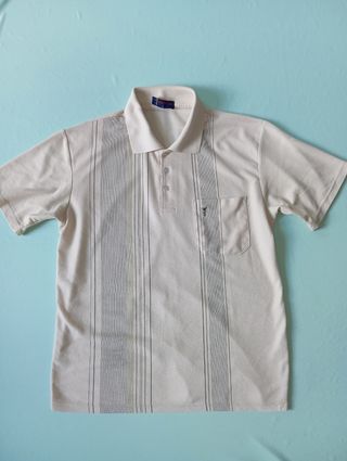 Camisa Polo Hombre Beige Talla L