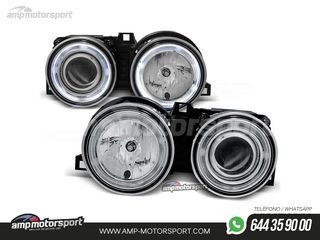 FAROS DELANTEROS OJOS DE ANGEL CCFL PARA BMW SERIE 3 E30