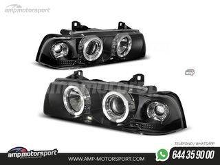 FAROS DELANTEROS OJOS DE ANGEL PARA BMW SERIE 3 E36 / COUPE / CABRIO