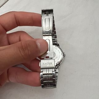Reloj Racer Plata y Blanco