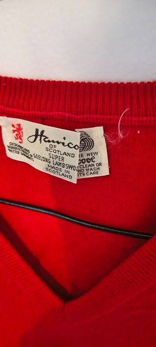 Maglione Vintage Hawico pura lana scozzese M