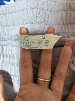 Chándal completo Primark talla S