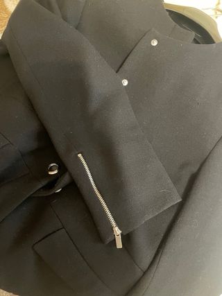 Chaqueta Zara Negra Básica