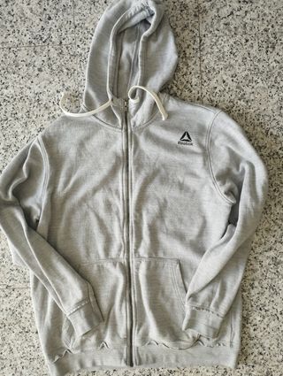 Sudadera Reebok Gris Talla L
