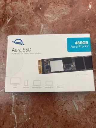 OWC Aura SSD 480GB PCIe para Mac