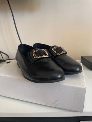 Zapatos fallero negros talla 33