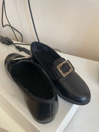 Zapatos fallero negros talla 33