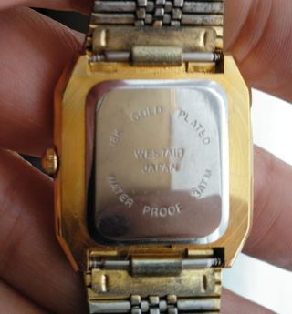 Reloj chapado oro vintage 