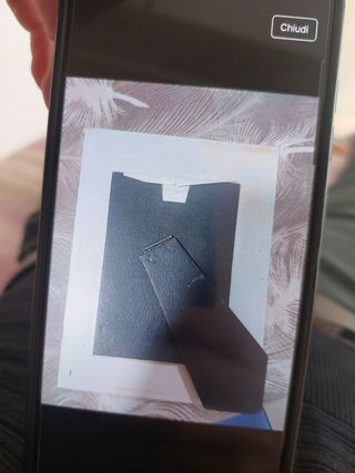 Portafoto da appoggio decorato fiori