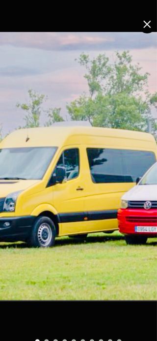 CAMPER VW Crafter 2016 Homologada Acristalada ;-)