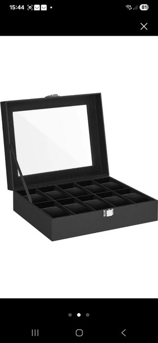 Estuche para 10 relojes