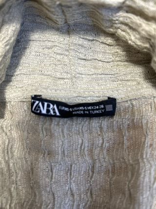 Blazer Zara Verde Talla XS/S