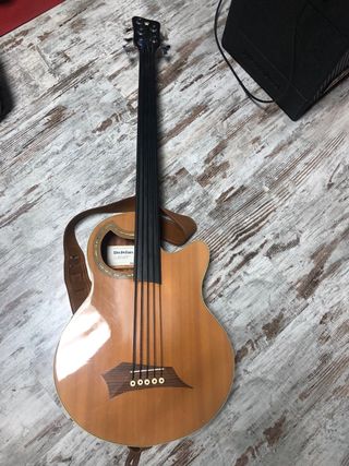 Bajo Acústico Warwick Fretless 5 Cuerdas