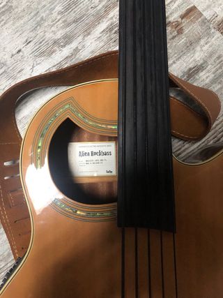 Bajo Acústico Warwick Fretless 5 Cuerdas. No envío