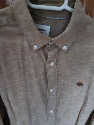 Camisa Springfield Talla M Marrón