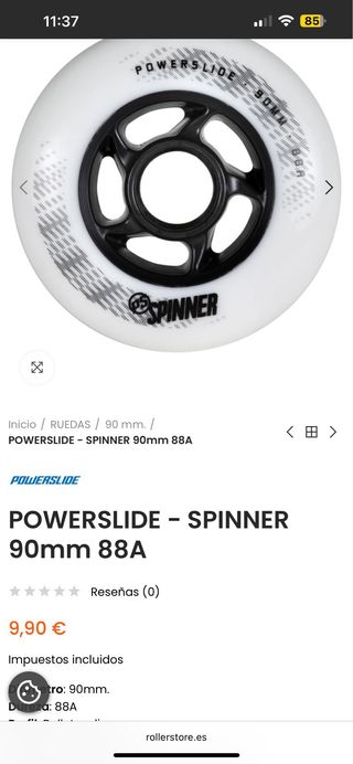 Guías Powerslide Nexus Trinity 3x90 Rockered