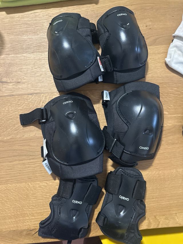 Set protecciones Oxelo Talla S