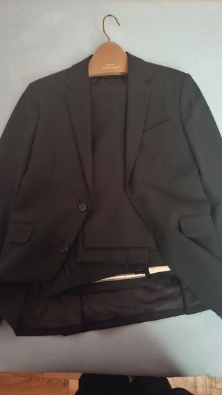 Traje Zara Negro Talla S