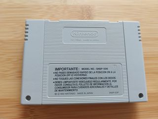 ILLUSION OF TIME PAL ESPAÑA SUPER NINTENDO