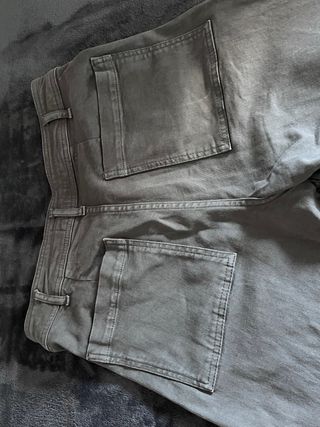 Pantalón Zara Gris Talla 40