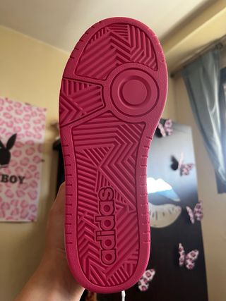 Zapatillas Adidas Blancas y Rosas 38 Nuevas