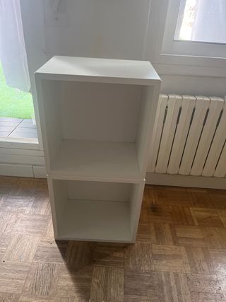 Cubos de almacenaje Ikea blancos