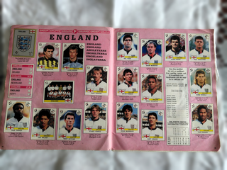 Álbum Panini Mundial Italia 90 Completo