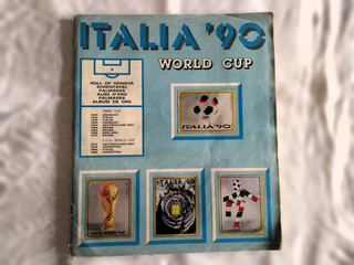 Álbum Panini Mundial Italia 90 Completo