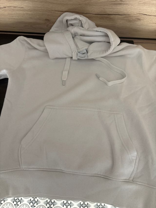 Sudadera Bershka Blanca