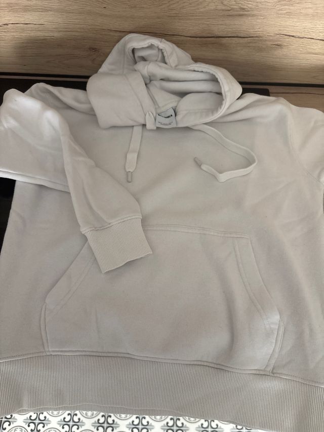 Sudadera Bershka Blanca