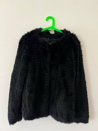 Pelliccia sintetica Pimkie nera