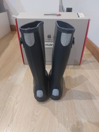Botas de agua Hunter azul marino talla 37