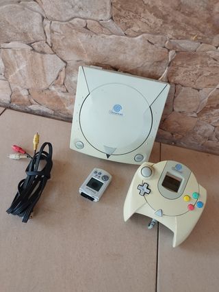 Consola Sega Dreamcast + Accesorios
