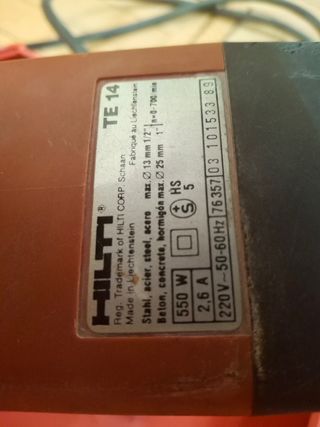 Maletín Hilti TE 14