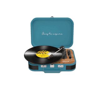 Tocadiscos PRIXTON Azul y Marrón