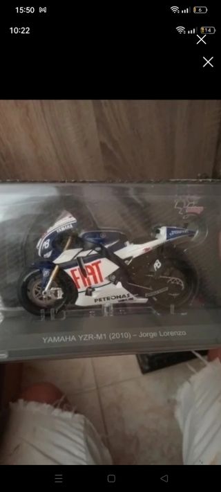 Moto GP Jorge Lorenzo Yamaha YZR-M1 2010