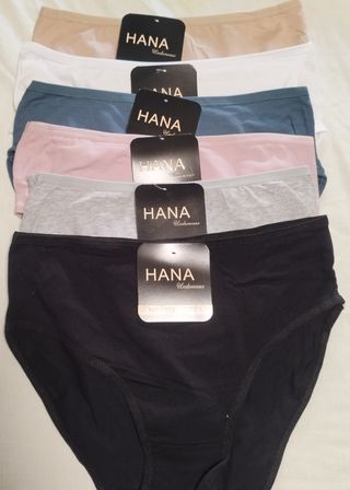 Bragas Hana Mujer Talla L UNIDAD