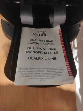 Silla bebe coche Britax Römer

