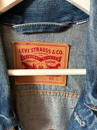 Cazadora Vaquera Levi's original.