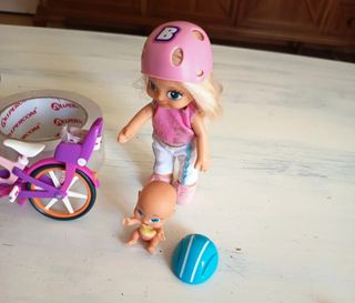 Barriguitas con bici y moto