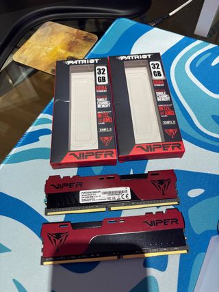 2x32GB DDR4 Patriot 3600MHz RAM