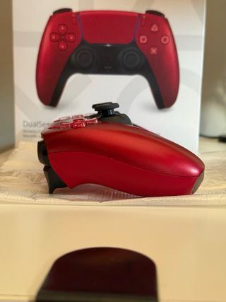 Mando PS5 Rojo Metálico Sony
