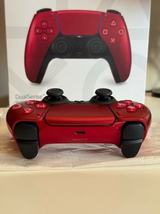 Mando PS5 Rojo Metálico Sony
